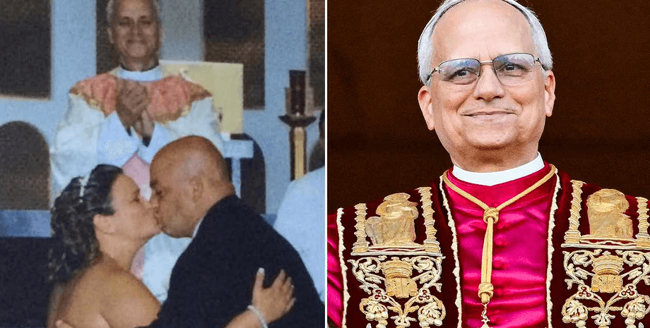 Папа Лев XIV, отец Боб, священник стал Папой, Папа Римский свадьба, Роберт Прево, Папа венчал супругов, история Папы Льва XIV, священник из США, Папа Римский 2025,