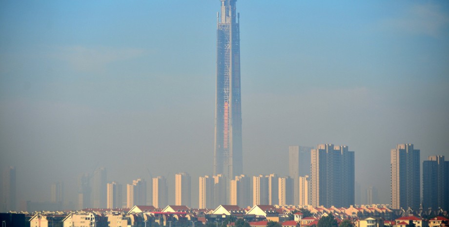 Самый высокий в мире недостроенный небоскреб, Goldin Finance 117, здание, Китай
