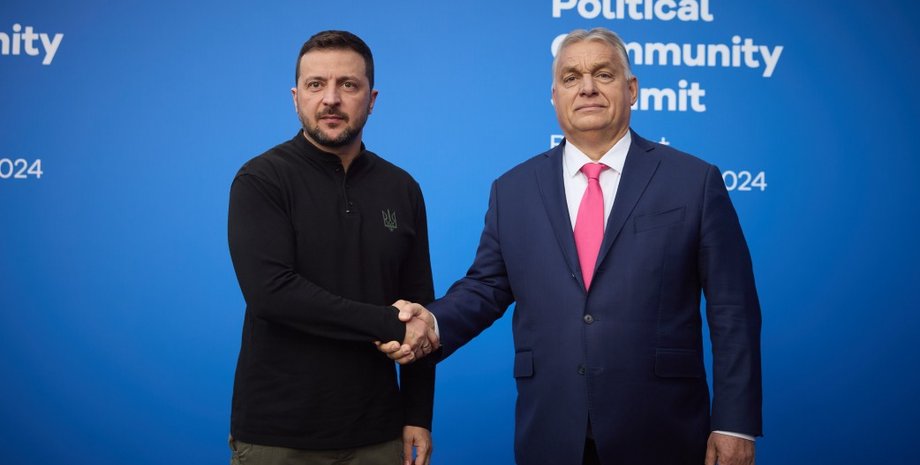 Президент Украины и премьер-министр Венгрии