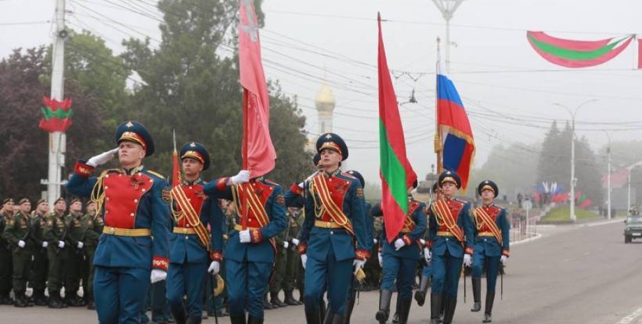 Военный марш в Приднестровье / Фото из открытых источников