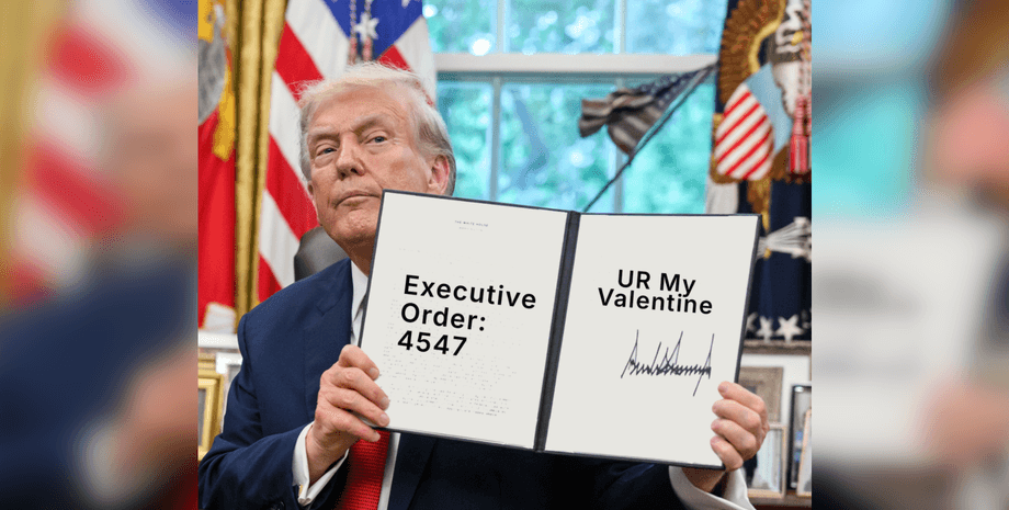 Валентинка від Білого дому