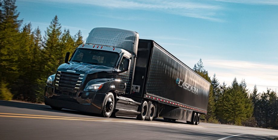 Новый Freightliner eCascadia, Freightliner eCascadia, электромобиль Freightliner eCascadia, Freightliner Cascadia