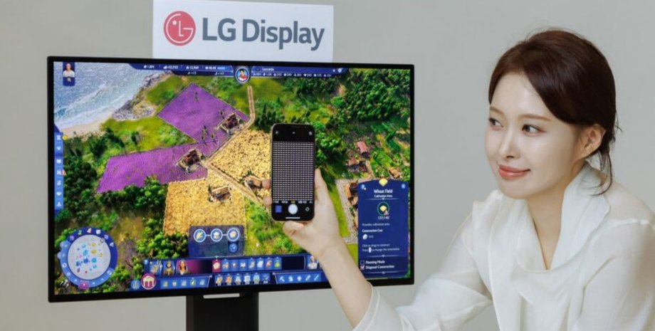 Новий OLED-дисплей LG Display 240 Hz RGB Stripe