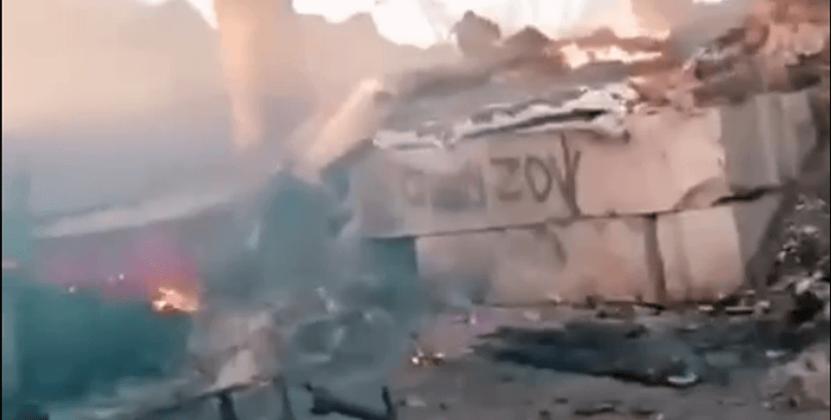 Обстріл ЗСУ позицій російських військ