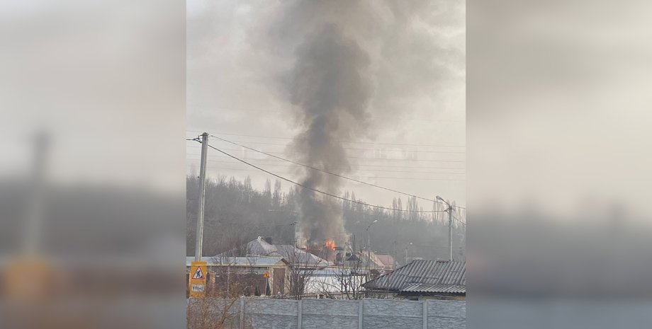 Белгород, прилет, обстрел, БПЛА, дроны, Россия, война в Украине, фото