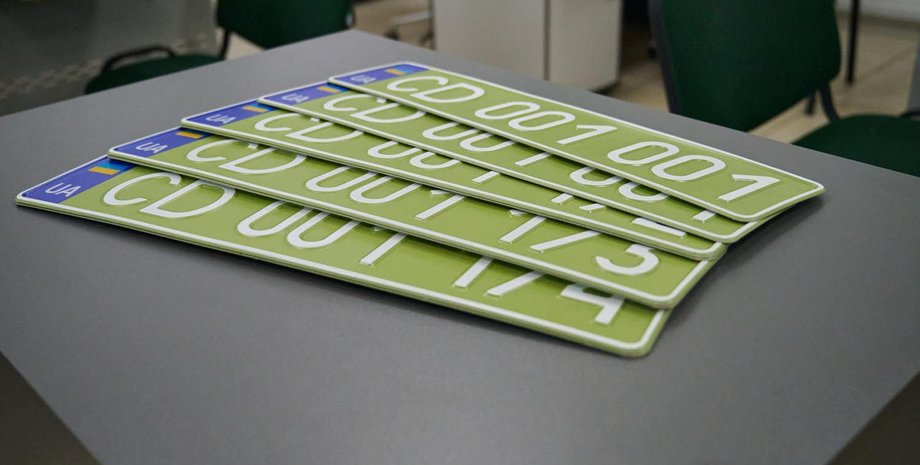 оливковые номера авто