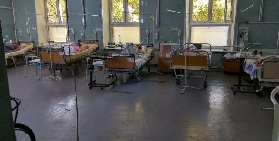 одесса, больница, койки для коронавирусных больных