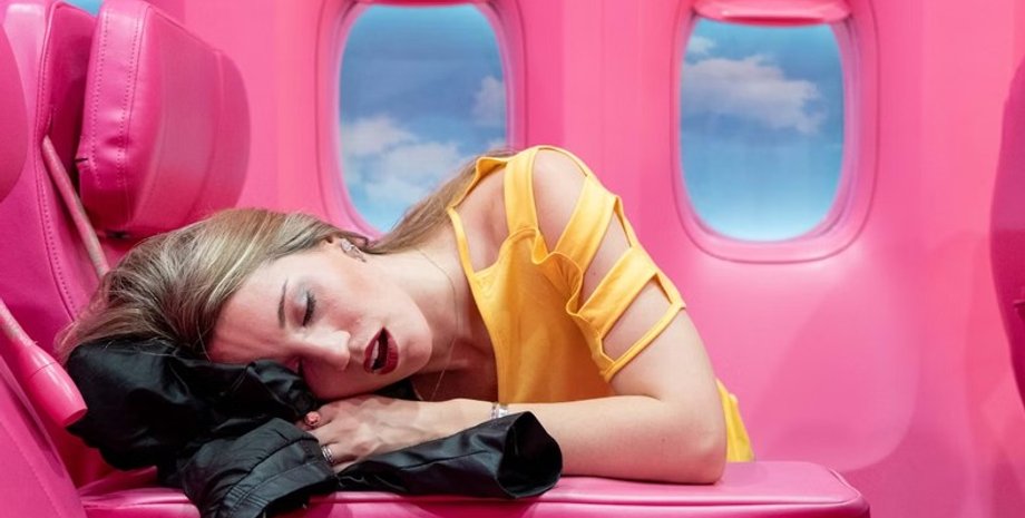 сон, літак, переліт, сон під час перельоту, сон під час перельоту