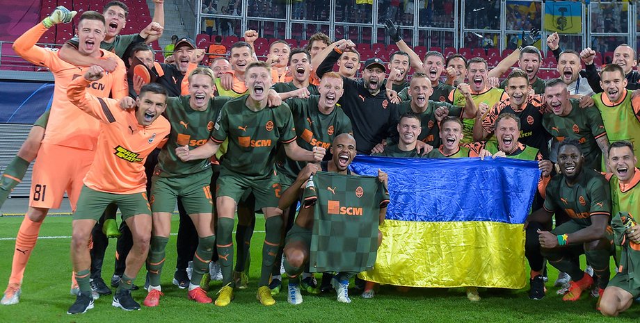 Команда "Шахтер", шахтер фото, "Шахтер" победа в Лейпциге.