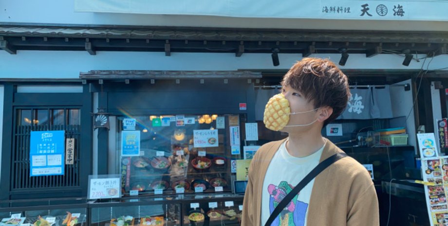 маска, хлеб, маска из хлеба