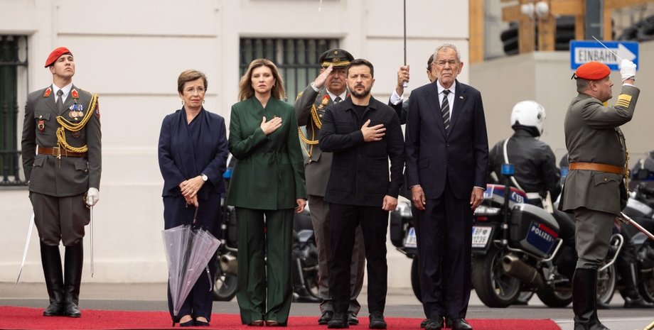 Володимир Зеленський у Відні