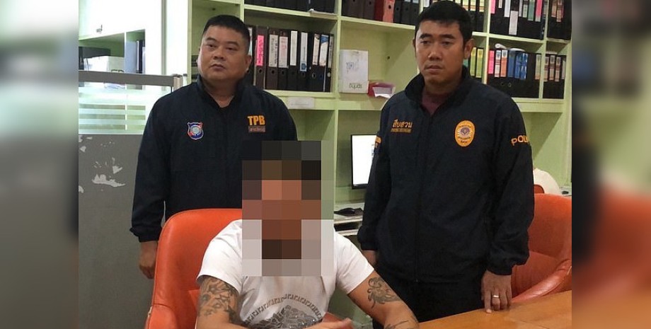 Валлиец под стражей тайской полиции