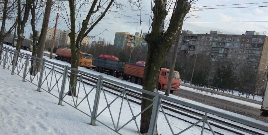 Российская колонна в Мариуполе Мариуполь, колонна РФ, военная колонна, ВС РФ