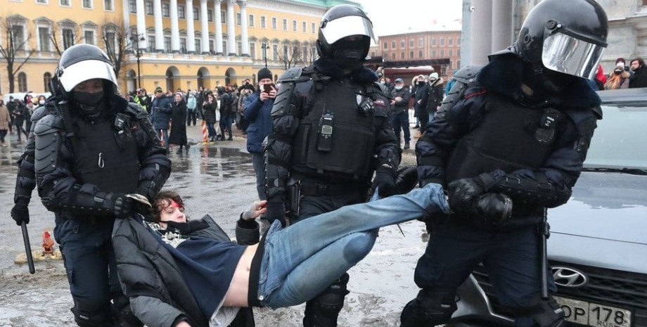 міліція, протести, росія, активісти, мітинг