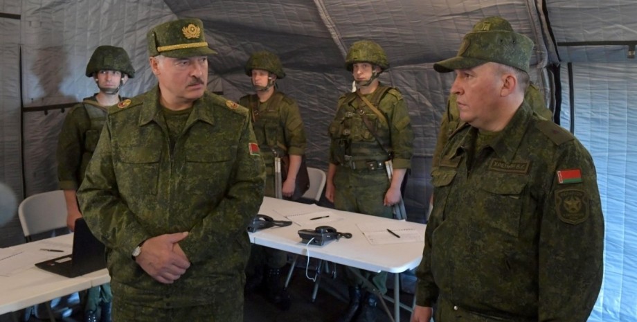 Олександр Лукашенко, угруповання військ, війська Росії та Білорусі, Володимир Путін