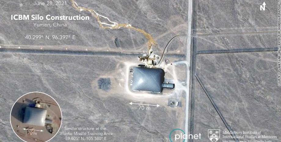 шахти, міжконтинентальні балістичні ракети, китай
