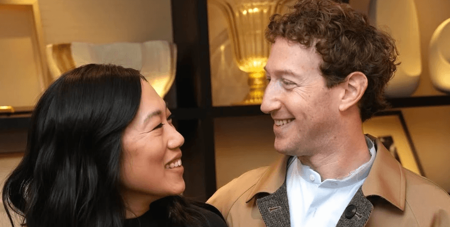 Марк Цукерберг і його дружини Марк Цукерберг з дружиною