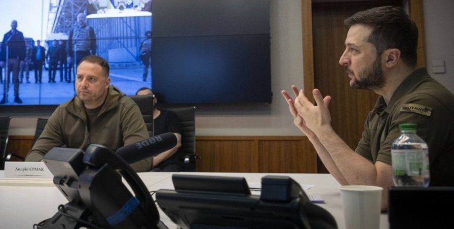 володимир зеленський, андрій єрмак