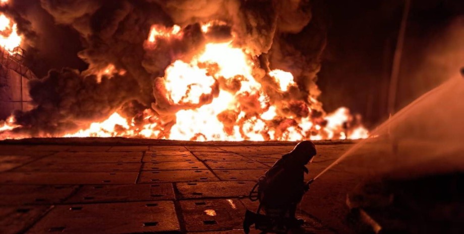 пожар в одесской области атака дронами по одесской области 20 августа