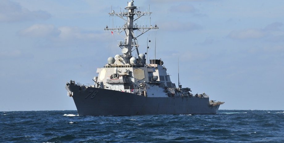 эсминец, сша, акватория, черное море, вмс, портер, кук,