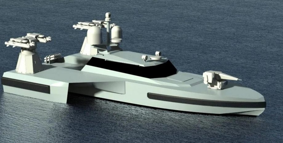 рендер катера