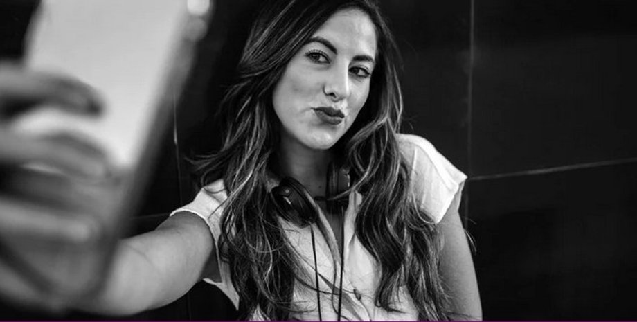 Селфи, девушка