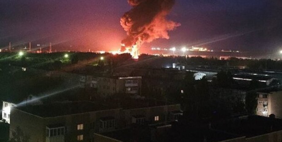 вибухи росія, атака бпла, росія бпла, азот атака, росія бпла, азот атака