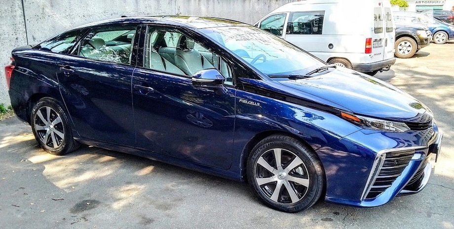 Toyota Mirai, Toyota Mirai 2018, Электромобиль Toyota, седан Toyota
