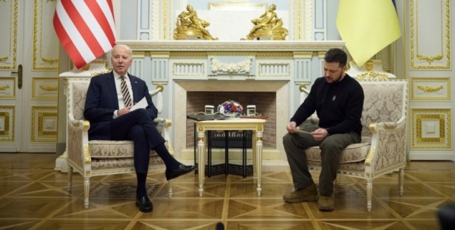 США, оголошення нового пакету військової допомоги, Україна, зустріч президентів