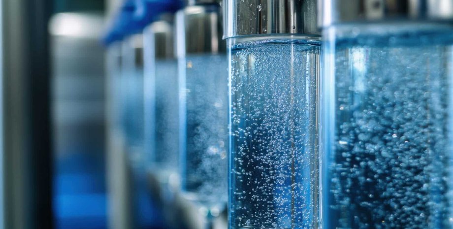 Вода смешивается на осмотической электростанции