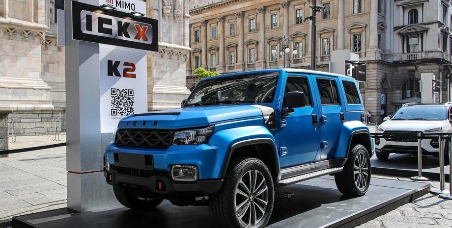 Ickx K2, Ickx K2 2023, Beijing BJ40, китайский внедорожник, Jeep Wrangler