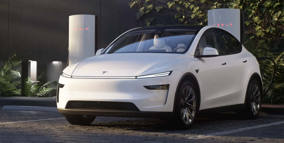 Tesla Model Y 2025, Tesla Model Y, Tesla Model Y Juniper, новая Tesla Model Y, электромобиль Tesla, электромобиль Tesla