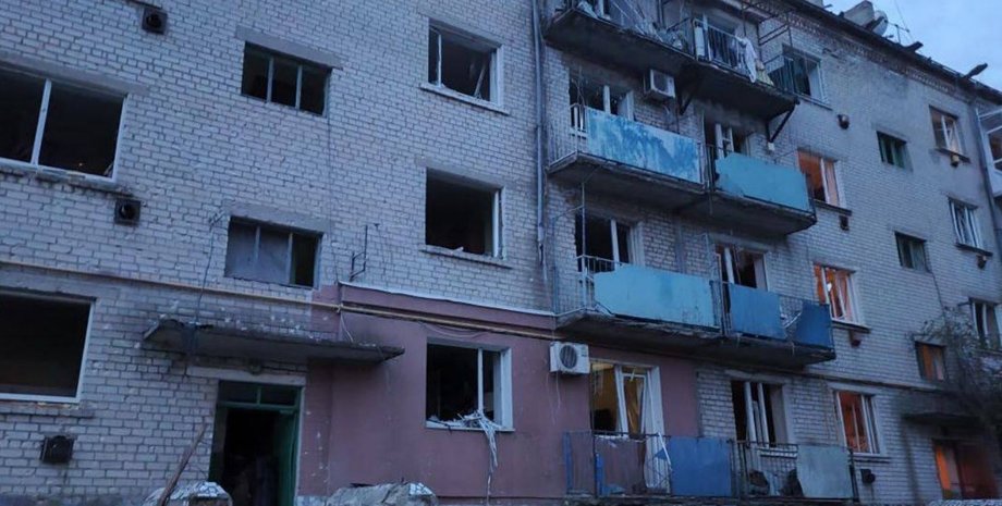 Ракетный удар по больнице в Днепре