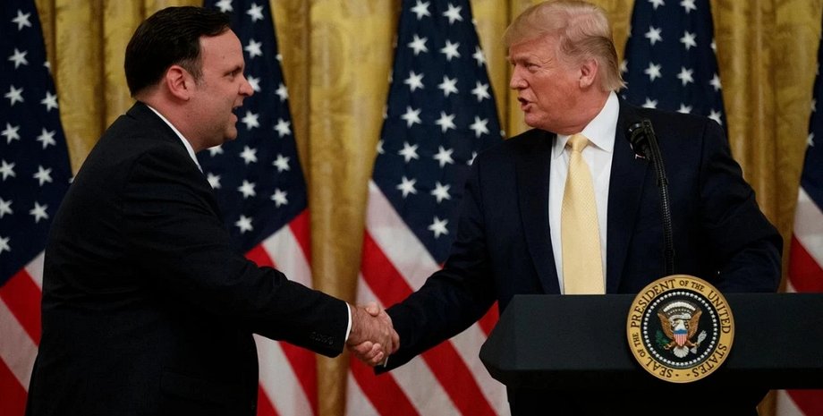 ден скавіно і дональд трамп дональд трамп і Ден Скавіно