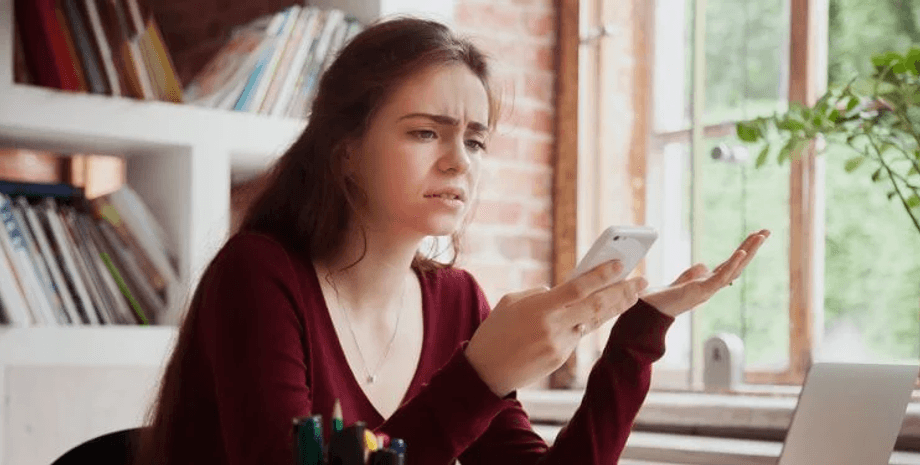 сматрфон, девушка