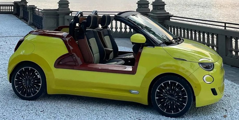 Fiat 500 cabrio, Fiat 500 cabrio, электромобиль Fiat 500, новый Fiat 500