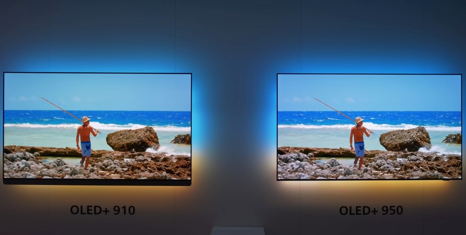 Телевізори Philips OLED+950 та OLED+910