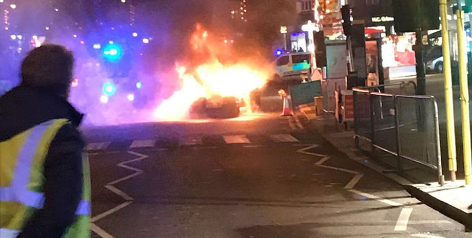 На месте взрыва в Лондоне / Фото: express.co.ru