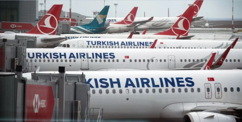 авиарейсы, авиарейсы украина,  самолеты в Украине, Turkish Airlines, турецкий авиаперевозчик