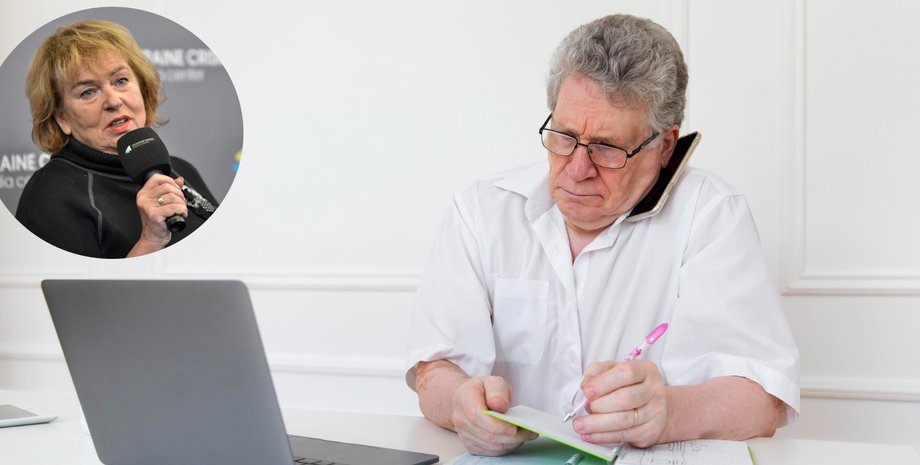 Чоловік з телефоном чоловік поважного віку з телефоном