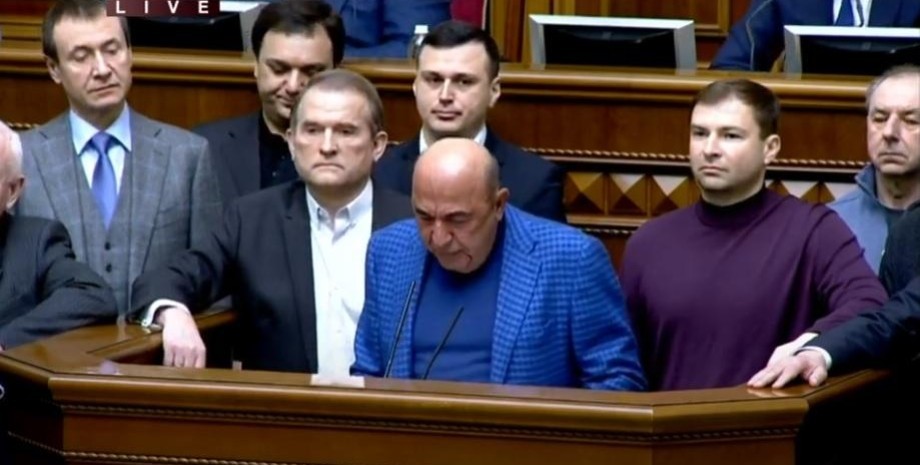 рабинович про санкції проти Медведчука, виступ в Раді, верховна рада України