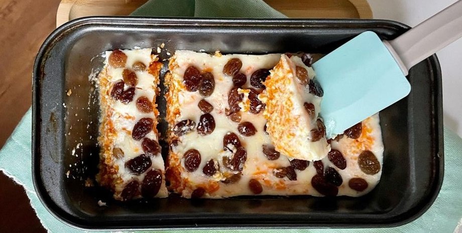 Творожно-морковный пудинг, пудинг рецепт