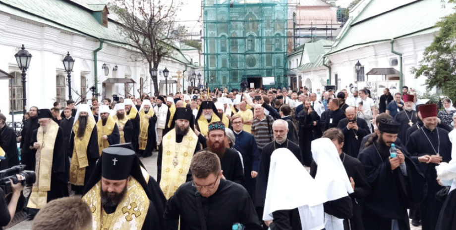 крестный ход, киев, православное шествие