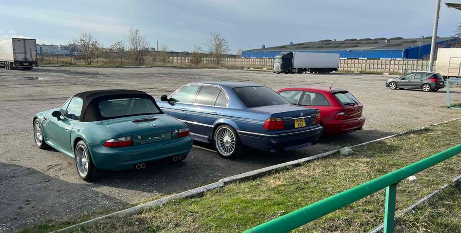 спорткары BMW, BMW Z3, BMW Alpina, BMW 7 Series