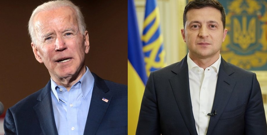 Джо Байден, Владимир Зеленский, Байден Зеленский, разговор Байдена с Зеленским