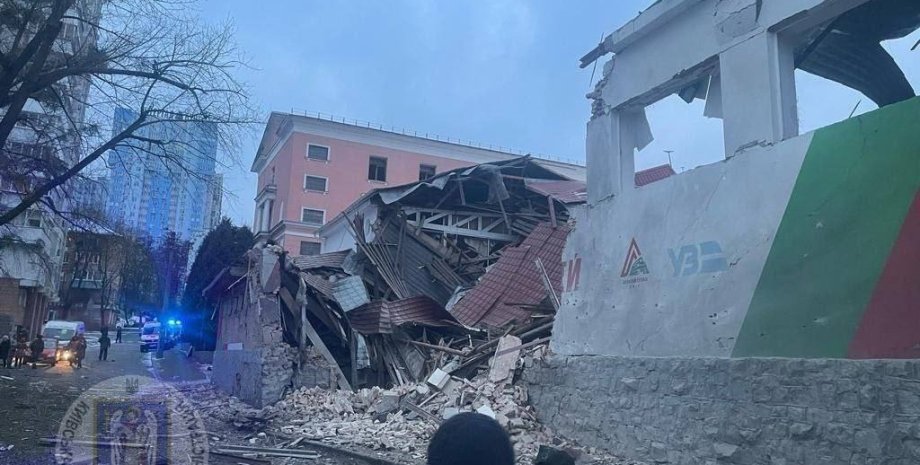 Наслідки атаки ЗС РФ у Києві Київ, атака, наслідки, удар ЗС РФ