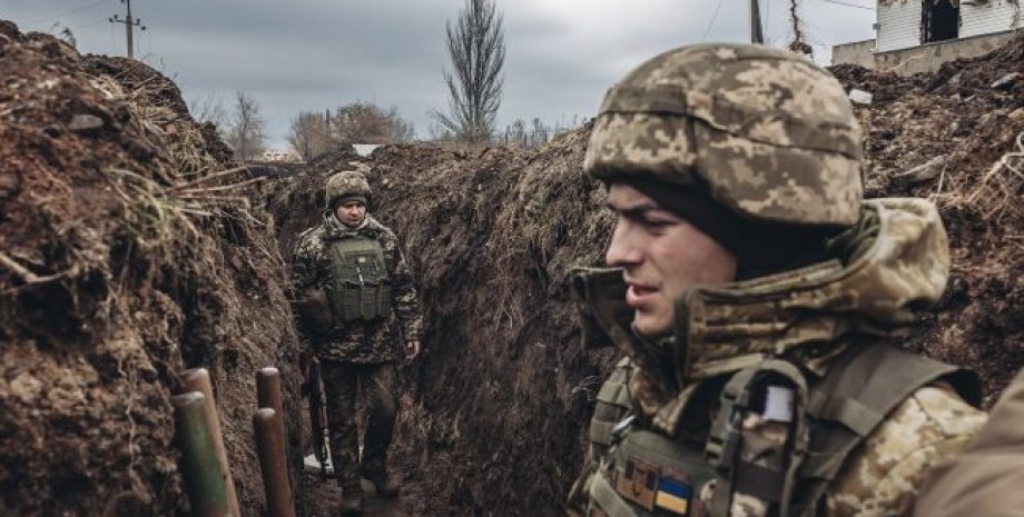 ВСУ, окоп, солдаты, военнослужащие, война в Украине