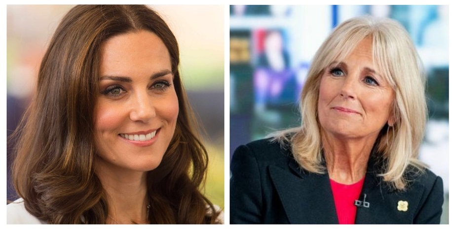 Кейт Миддлтон, Джилл Байден