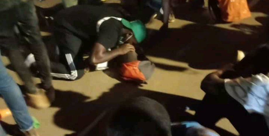 Кубок Африканских наций давка Камерун