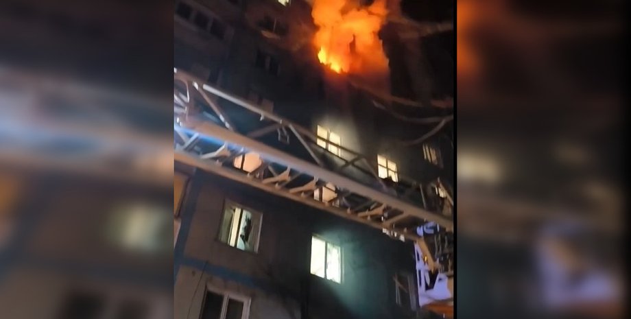 Обстрел РФ 27 февраля, Запорожье обстрел 27 февраля, дрон-камикадзе Запорожье, Запорожье попадание, Запорожье пожар, Запорожье шахед 27 февраля